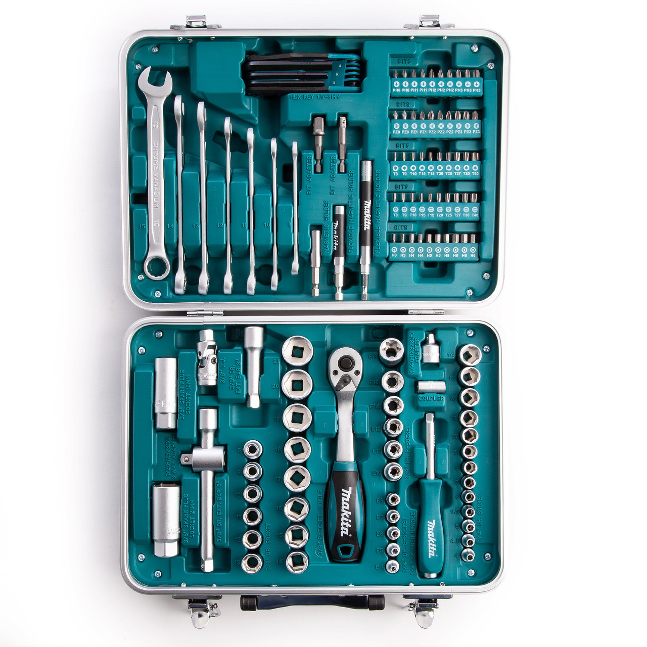 Makita P90635 Tool and Accessory Set 118 Piece