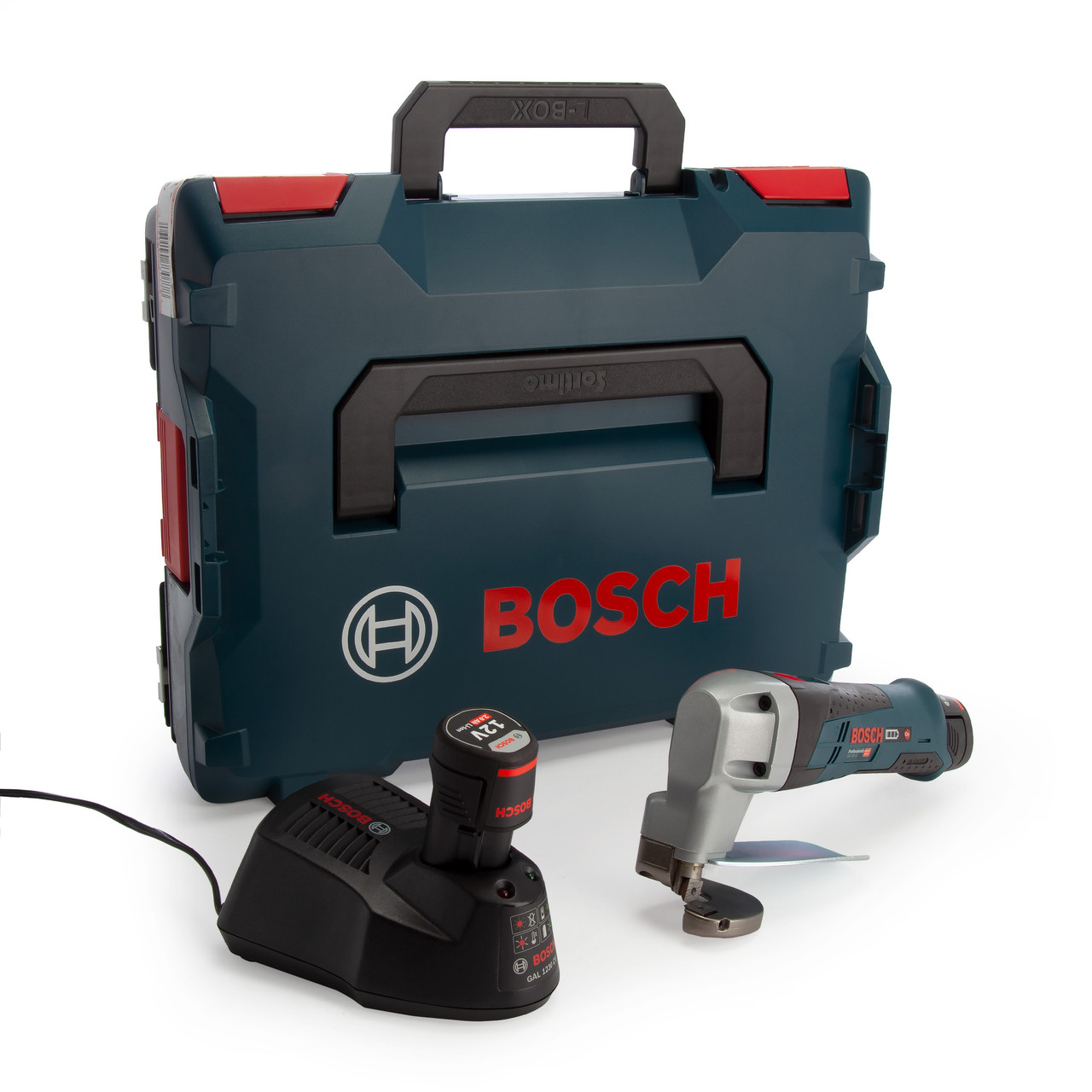 Bosch GSC 12V13 Professional Metal Shear (2 x 2.0Ah Batteri