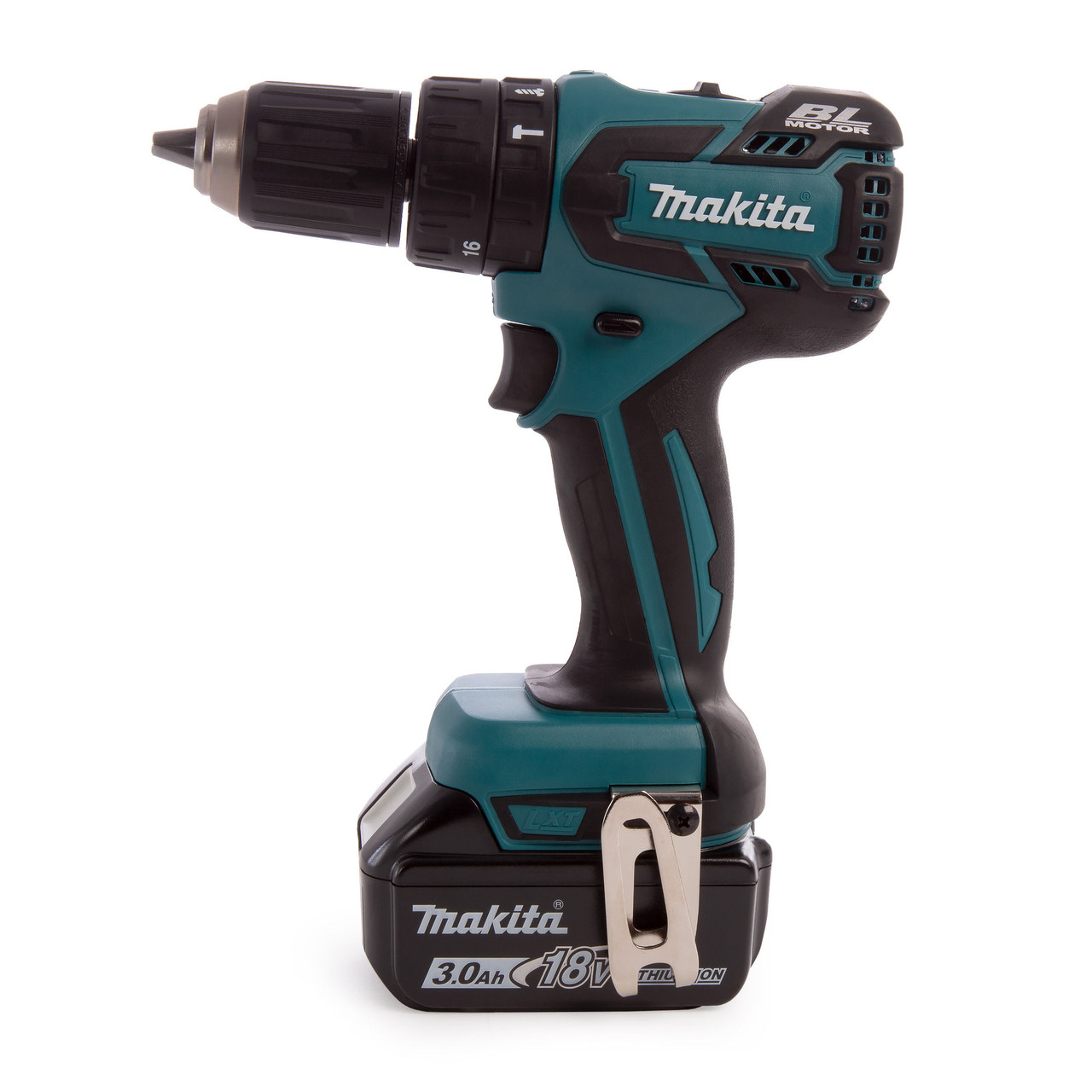 Makita DHP459SFE 18V Li ion Combi Drill 2 x 3.0Ah Batteries