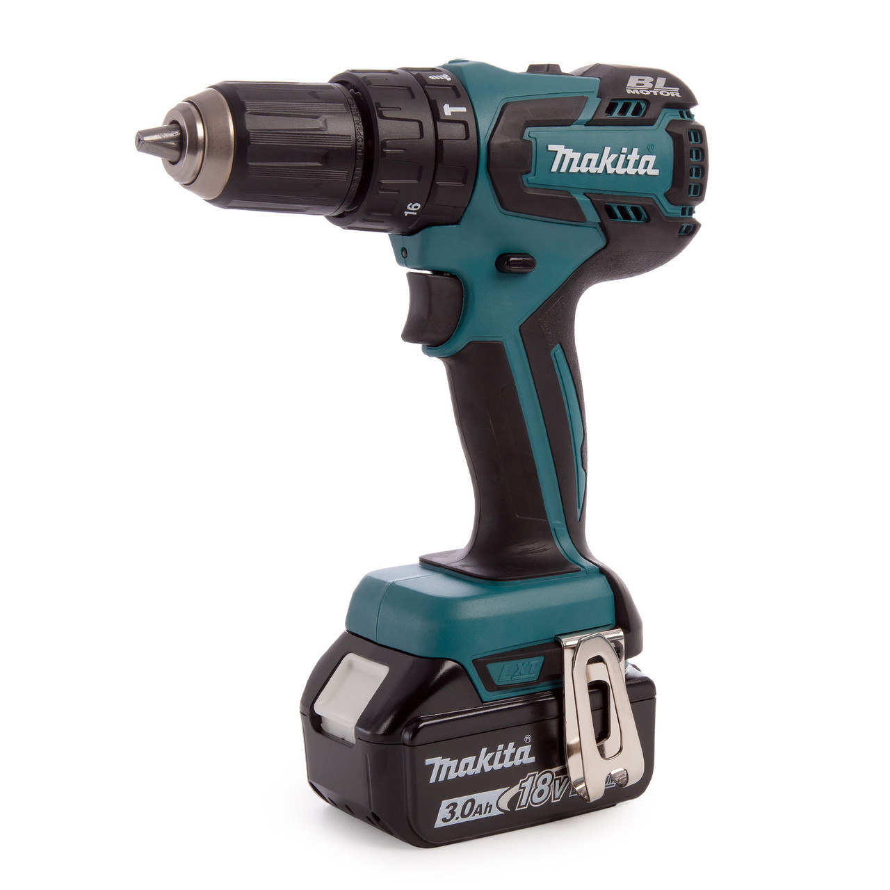 Makita DHP459SFE 18V Li ion Combi Drill 2 x 3.0Ah Batteries