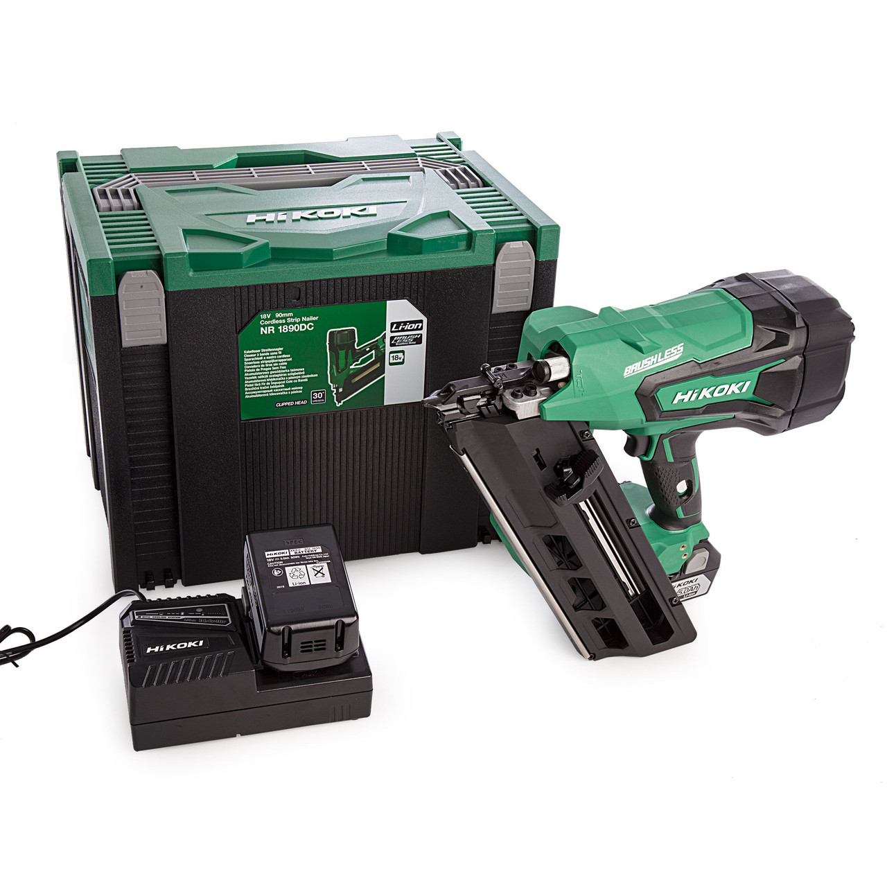 HiKOKI NR1890DCJPZ 18V 1st Fix Framing Nailer | Toolstop