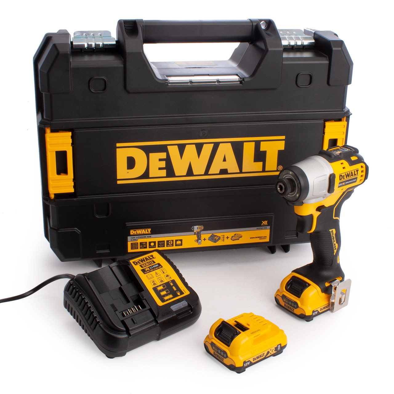 Dewalt DCF801D2 12V XR Brushless Impact Driver