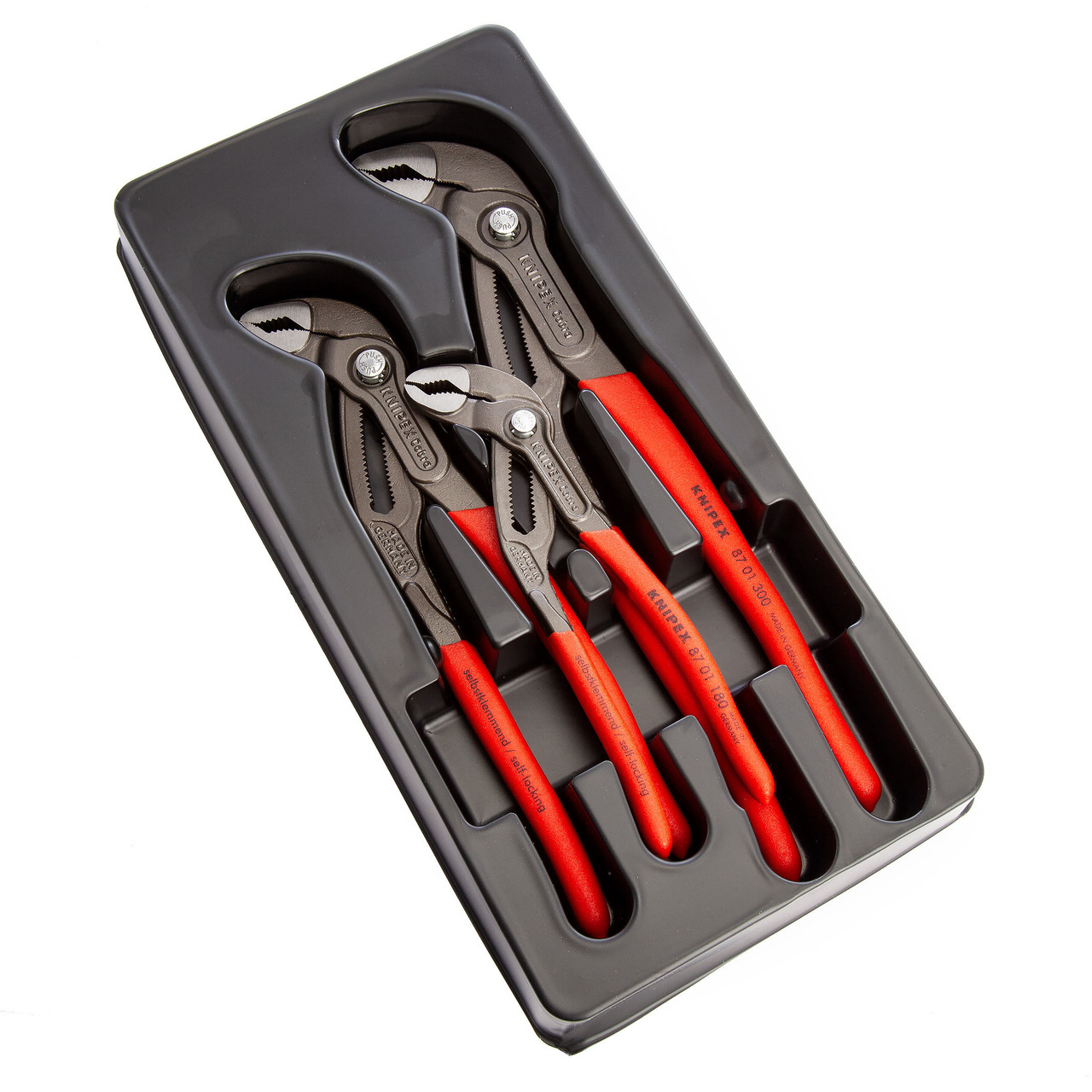Knipex 002009V02 Cobra Professional Water Pump Plier Set 3 P