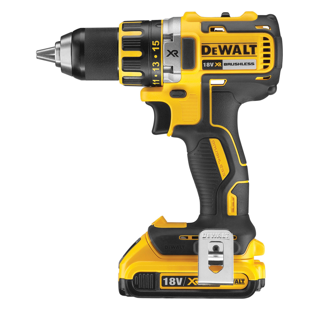 Dewalt DCD790D2 18V XR Brushless Compact Drill Driver (2 x 2