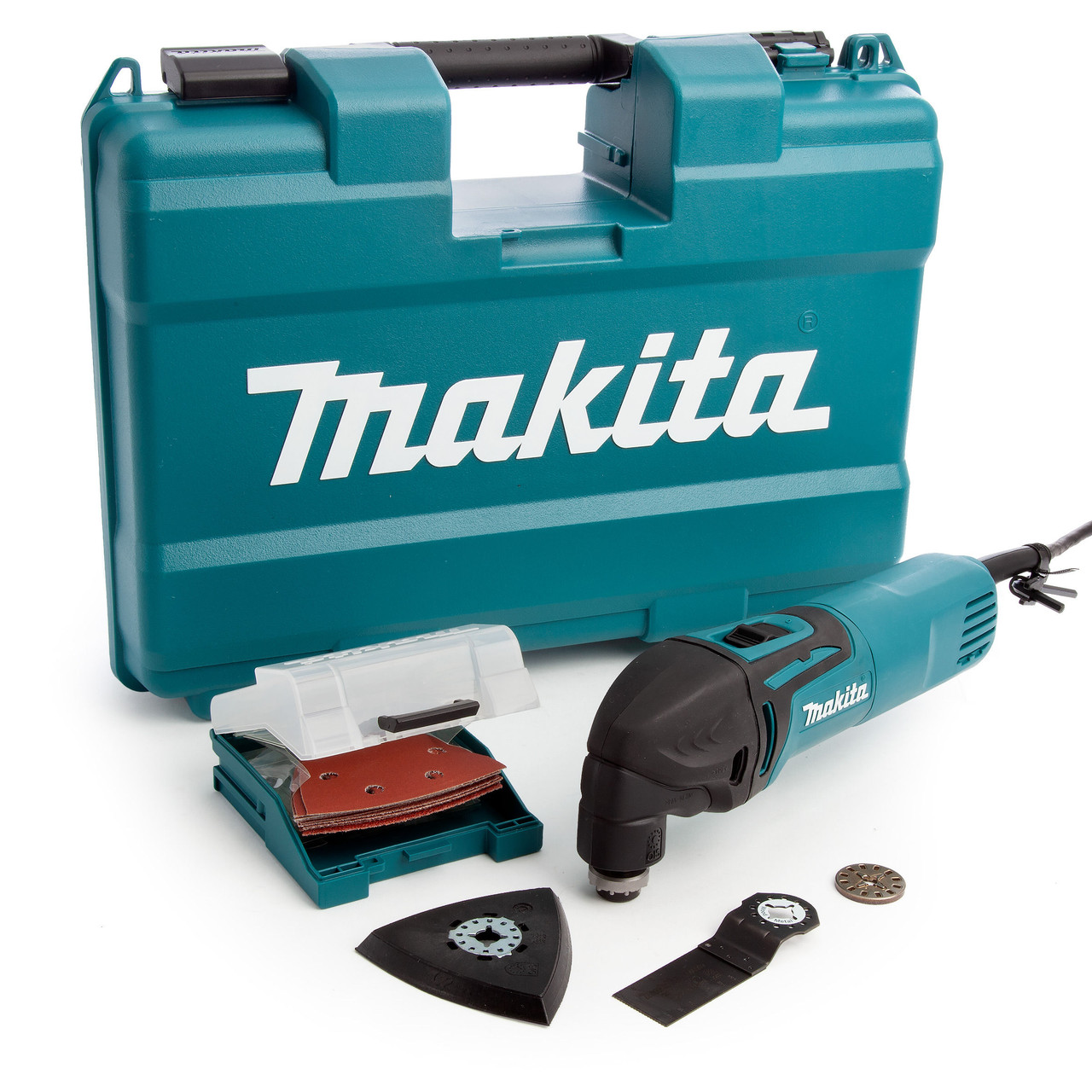 Makita TM3000CX14 Oscillating MultiTool with 12 Accessories