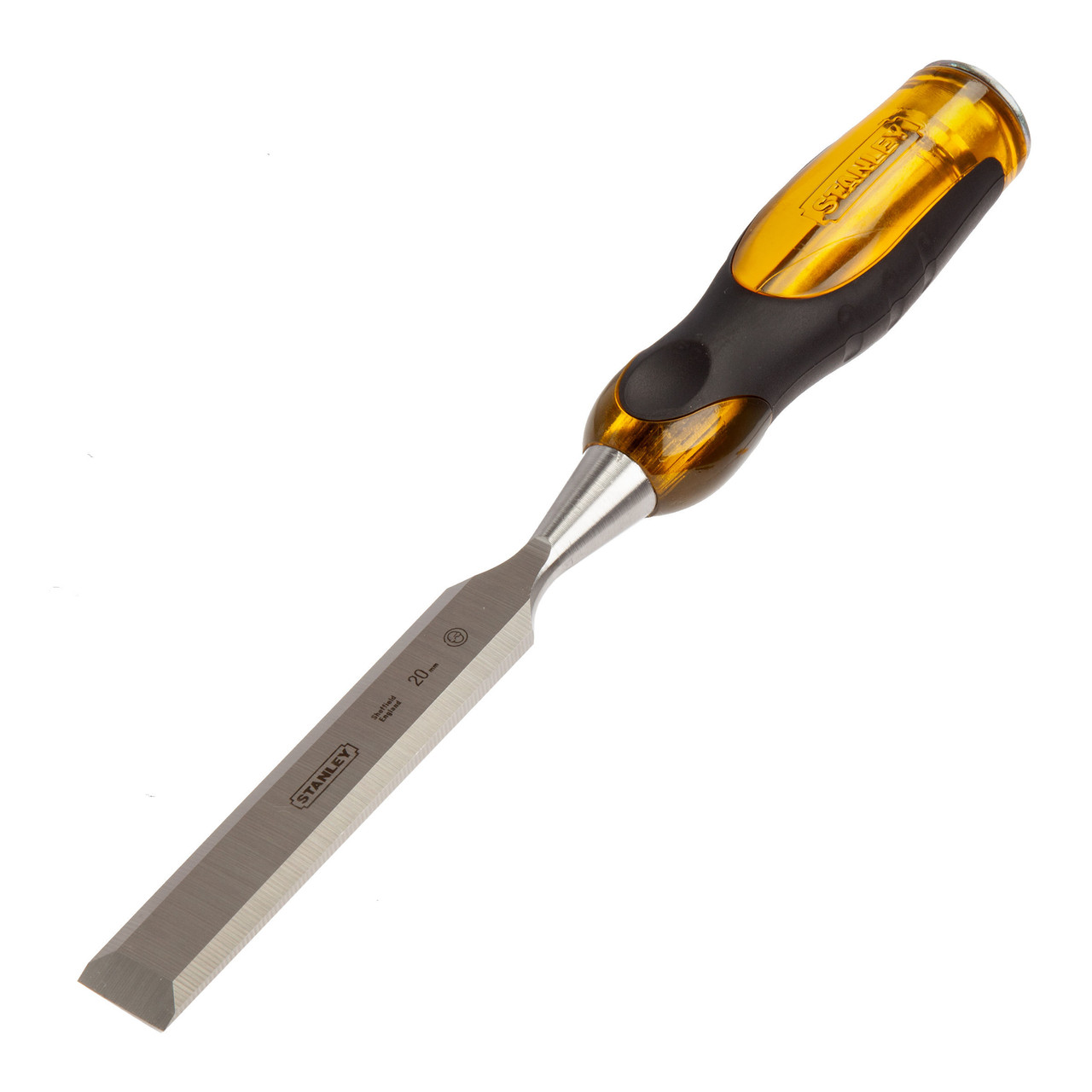Stanley 016259 FatMax Thru Tang Chisel 20mm Toolstop