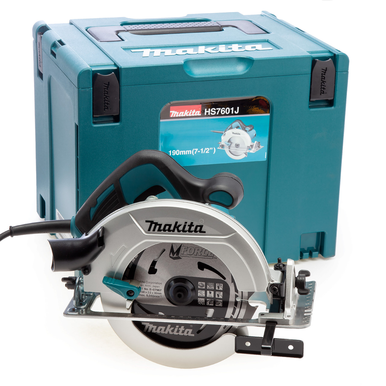 Makita HS7601J 190mm Circular Saw in MakPac Case (110V)