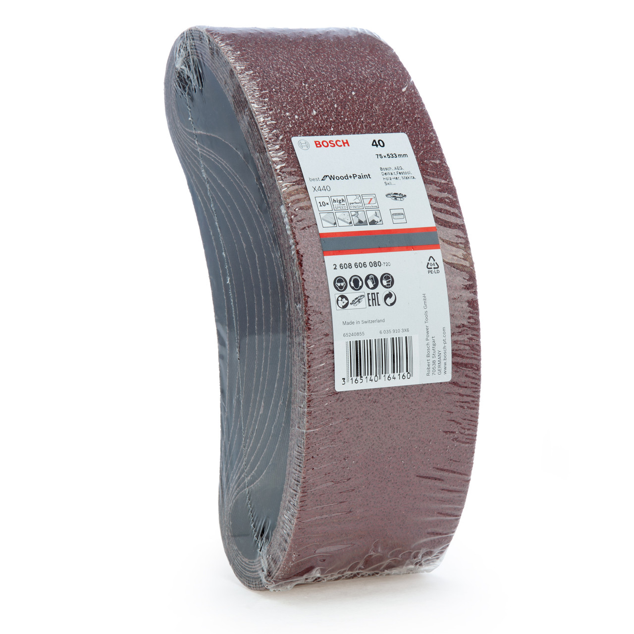 bosch sanding belts