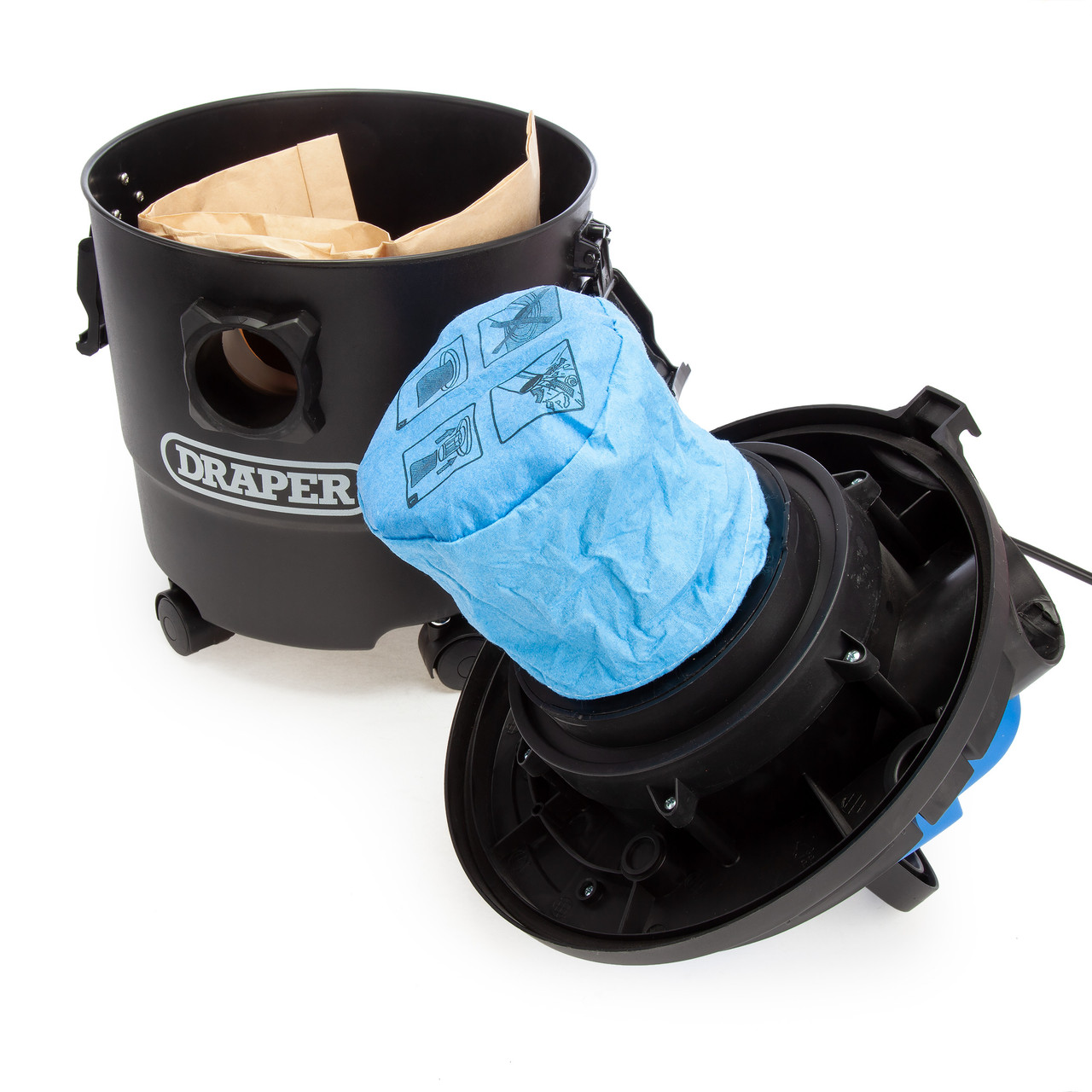 Draper 90107 Wet & Dry Vacuum 15L 240V Toolstop