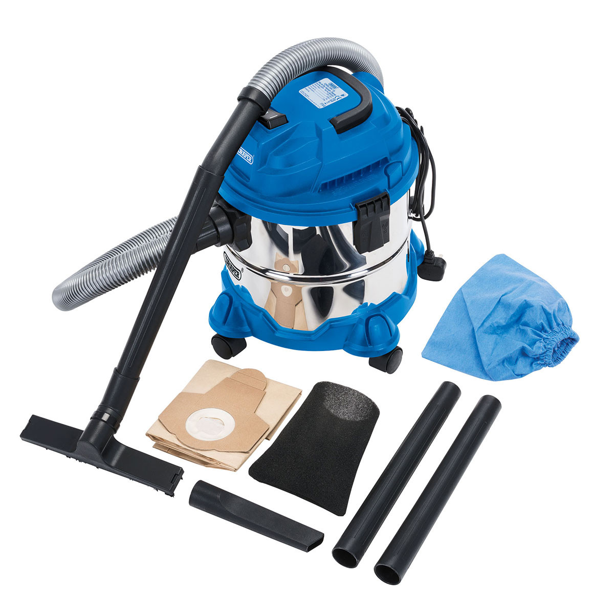 Draper 20514 Wet & Dry Vacuum 15L 240V Toolstop