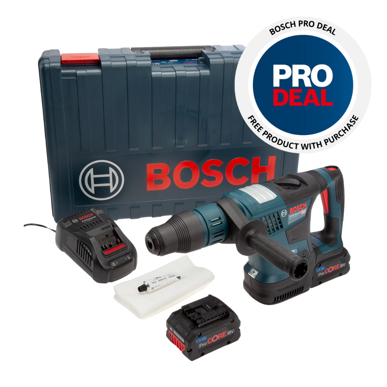 Bosch GBH18V 36C SDS Max Rotary Hammer Drill Toolstop