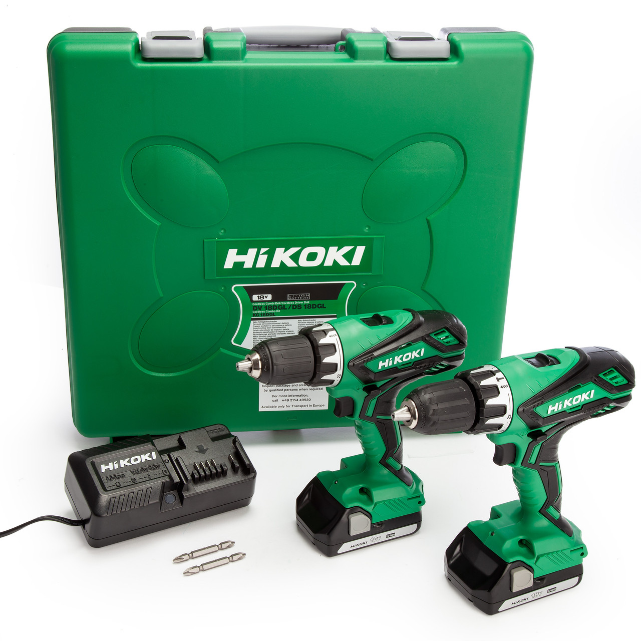 HiKOKI Combi Drill & Drill Driver Twin Pack Toolstop
