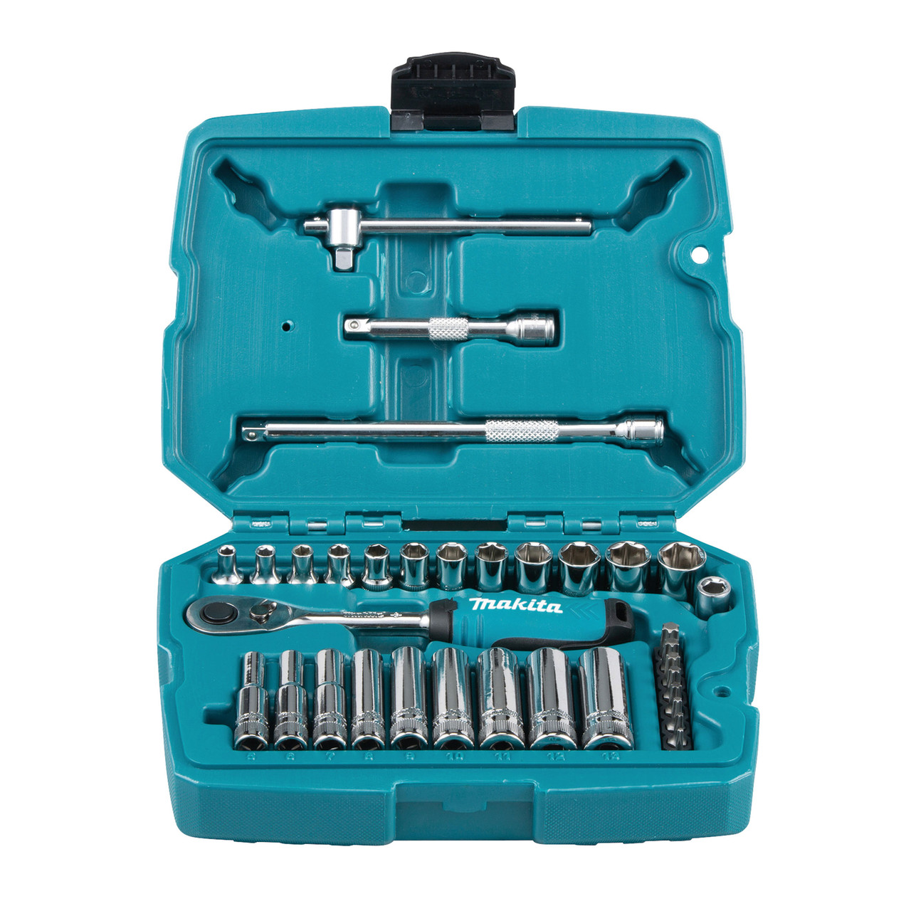 Makita B-65567 Ratchet & Socket Set | Toolstop 