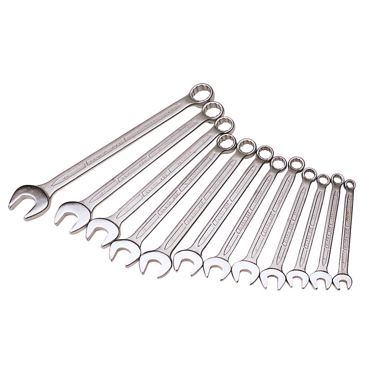 Draper 03090 Metric Combination Spanners (12 Pce) Toolstop