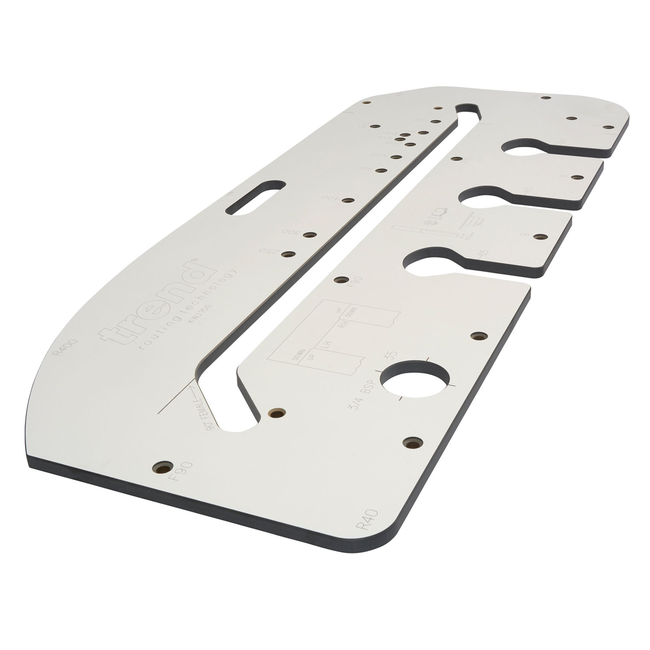 Trend T10EK Router, KWJ700 Worktop Jig & Cutter Toolstop