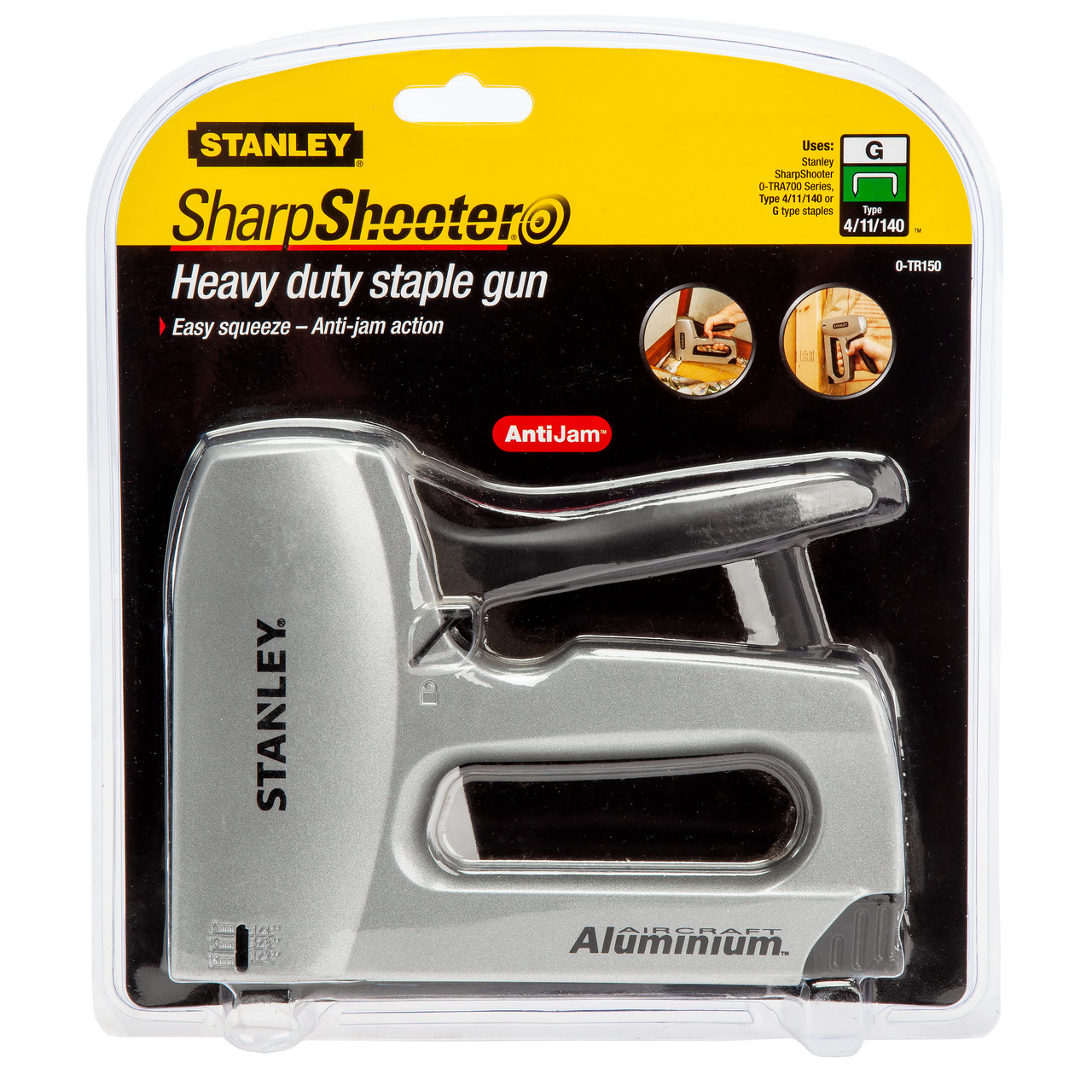 loading a stanley sharpshooter staple gun