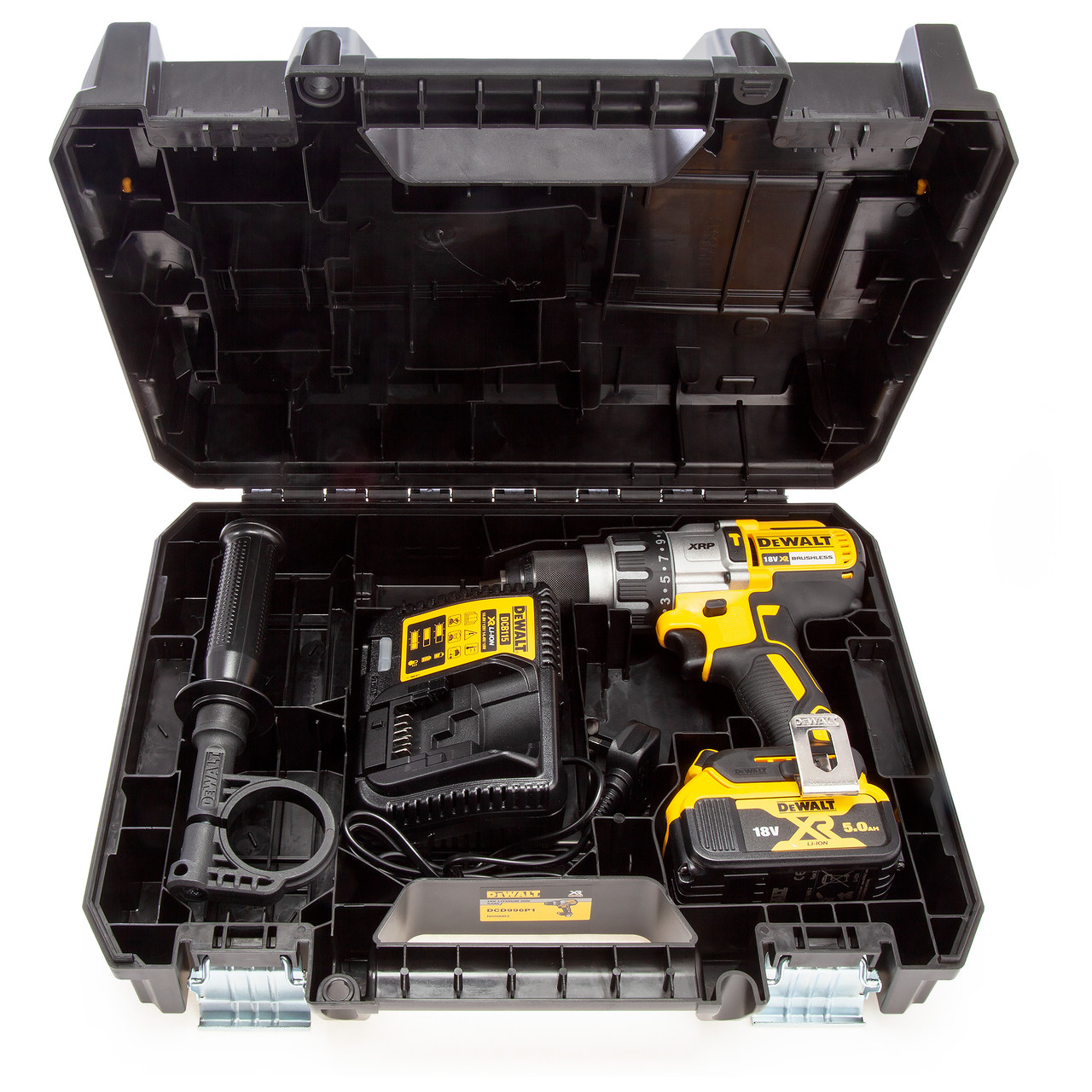 Dewalt DCD996P1 18V XR Brushless Combi Drill 1 x 5.0Ah Battery in TStak Case