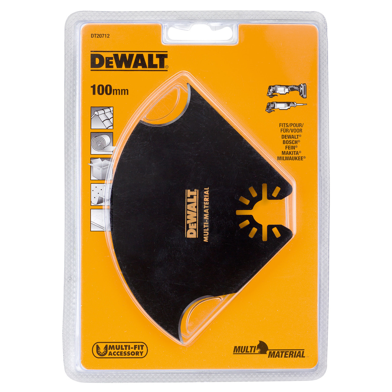 Dewalt DT20712 MultiTool Cutting Blade 100mm Toolstop