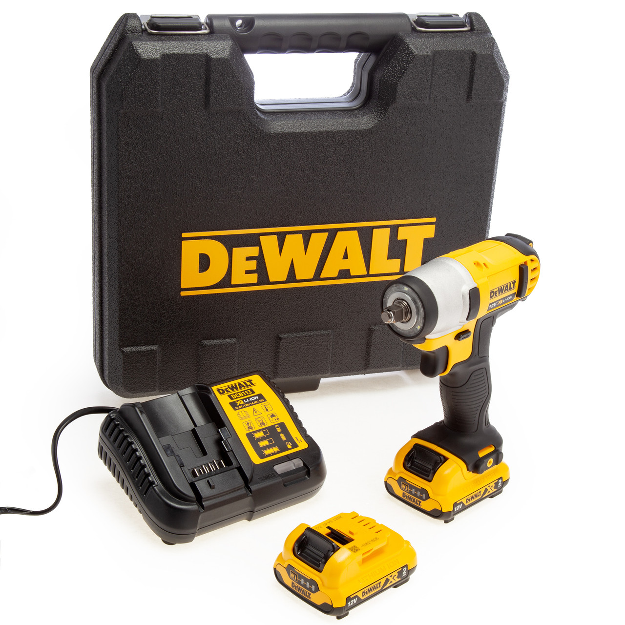 Dewalt DCF813D2 12V XR Impact Wrench 2x2Ah Batts Toolstop