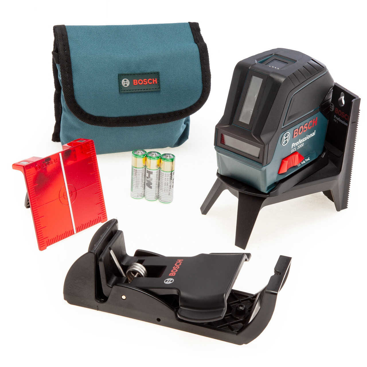 Bosch gcl 2000 sale laser level red