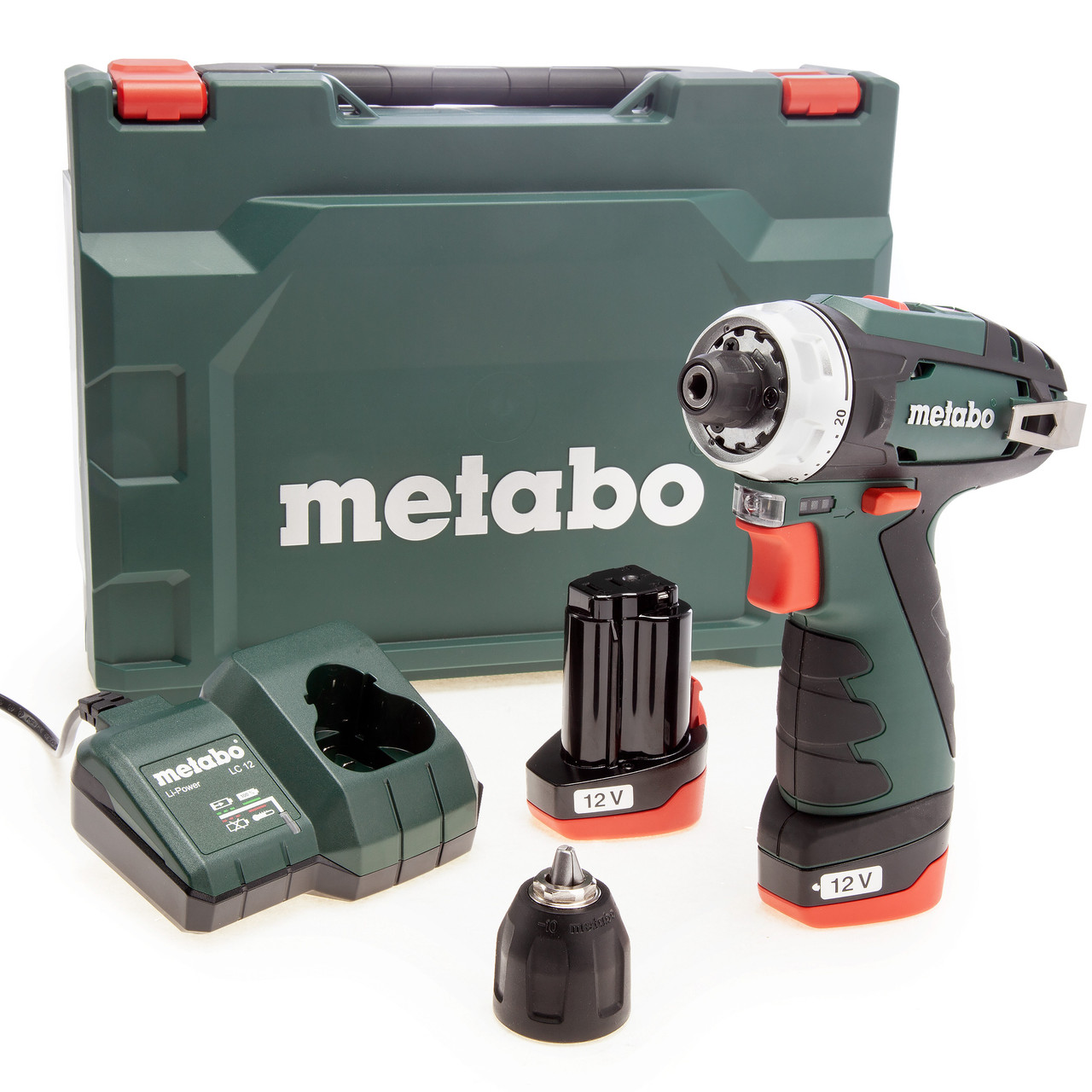 Image of Metabo PowerMaxx 12 drill on Metabo Direct website