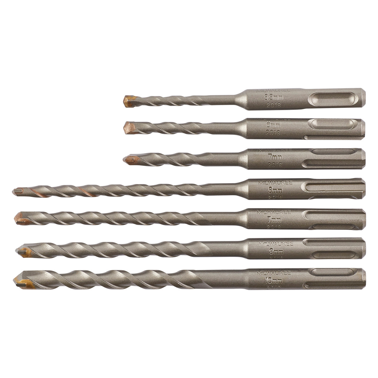 Milwaukee 4932471245 SDS+ Drill Bit Set (7 Piece) Toolstop