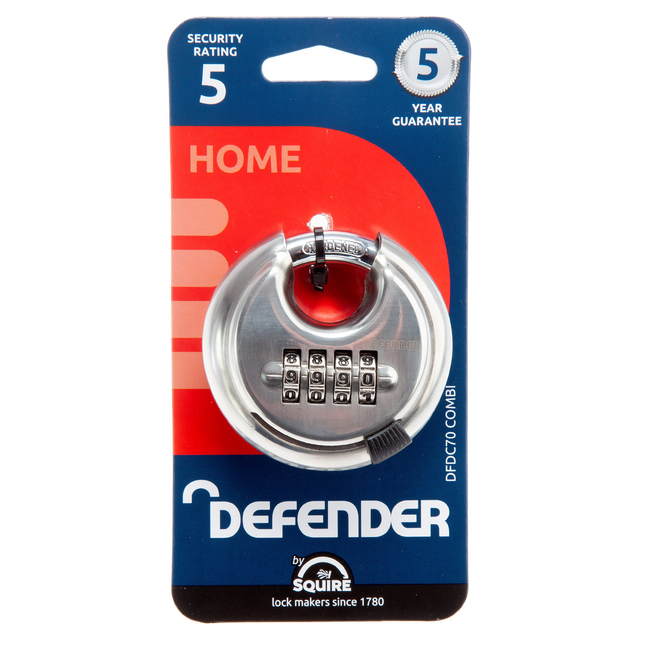 Henry Squire Defender Combination Padlock Toolstop