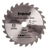 Trend CSB/CC25024T CraftPro Saw Blade Crosscut 250mm x 30mm x 24T - 2