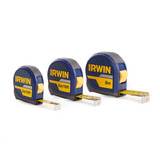 Buy Irwin 1874808 3 Pack of Measuring Tapes (3m, 5m, 8m) at Toolstop