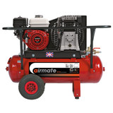Buy SIP 04444 SHP5.5/50 50 Litre Airmate Industrial Compressor Super Petrol with Honda Engine at Toolstop