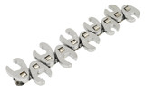 Buy Siegen S0845 Crow's Foot Wrench Set Flare Nut 3/8"Sq Drive Metric (10 Piece) at Toolstop