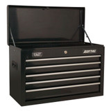 Buy Sealey AP225B Topchest 5 Drawer With Ball Bearing Slides - Black at Toolstop