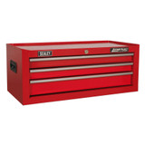 Buy Sealey AP223 Mid-Box 3 Drawer With Ball Bearing Slides - Red at Toolstop