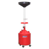 Buy Sealey AK80D Mobile Oil Drainer 80ltr Manual Discharge at Toolstop