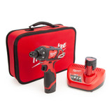 Milwaukee M12 SET1D-152B Sub Compact Screwdriver (2 x 1.5Ah Batteries)