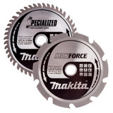 Makita B-49345 Specialized Circular Saw Blade for Plunge Saws 165mm (Pack of 2) - 3