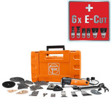 Buy Fein FMM250Q Multimaster Top Kit with 59 Accessories 240V (+Extra 6 Blades) at Toolstop