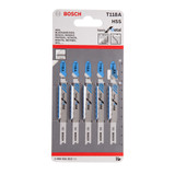 Bosch T118A Jigsaw Blades HSS Basic for Metal (5 Pack) - 3