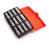 Bahco S1612L Deep Socket Set 1/2in Drive (12 Pieces) - 3