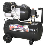 Buy Sealey SAC5030VE Compressor 50ltr V-twin Direct Drive 3hp at Toolstop