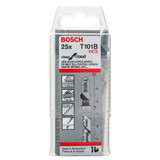 Bosch T101B Clean for Wood Jigsaw Blades showing 25 pack