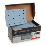 Festool 497118 StickFix Abrasive Sheets 80 x 133 mm P60 GR/50 Granat (Pack Of 50) - 1