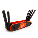 Buy Bahco BE-9777B Metric Folding Hex Key Set 2.5 - 10 mm (7 Piece) at Toolstop