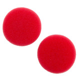 Flex PS-R 40 Red Very Soft Velcro Polishing Sponge 40mm