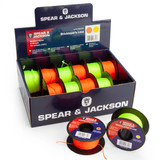 Spear & Jackson SJUK-50M-8OY Tyzack Orange/Yellow Brick Lines 164ft (Box of 12)