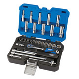 Draper 16444 Metric Socket Set 1/4" Square Drive