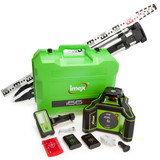 Imex 012-I66RX6-KIT, Rotating Red Laser, Detector, Tripod, Staff (2 x 9.0Ah Batteries)