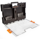 HMT STC-TOP-VCM01 Loaded Stakit Top Toolcase Rotary Kit with HoleCutters & Broach Cutters (15 Piece)