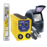 GYS GYSARC 120A Inverter Pack + Welding Rods and Flip Up Welding Helmet