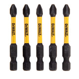 Dewalt DT7998T PH2 Extreme FLEXTORQ Screwdriving Bits 57mm (Pack Of 5)